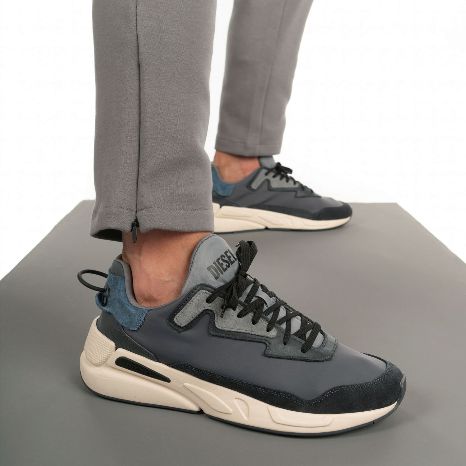 Кросівки Diesel S-Serendipity LC Steel Gray/Dark Shadow за